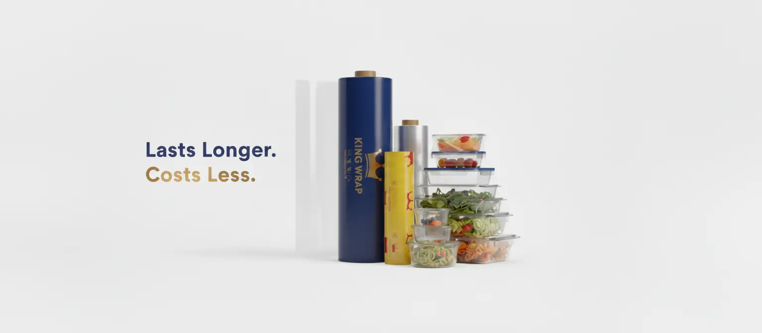 king wrap cling film